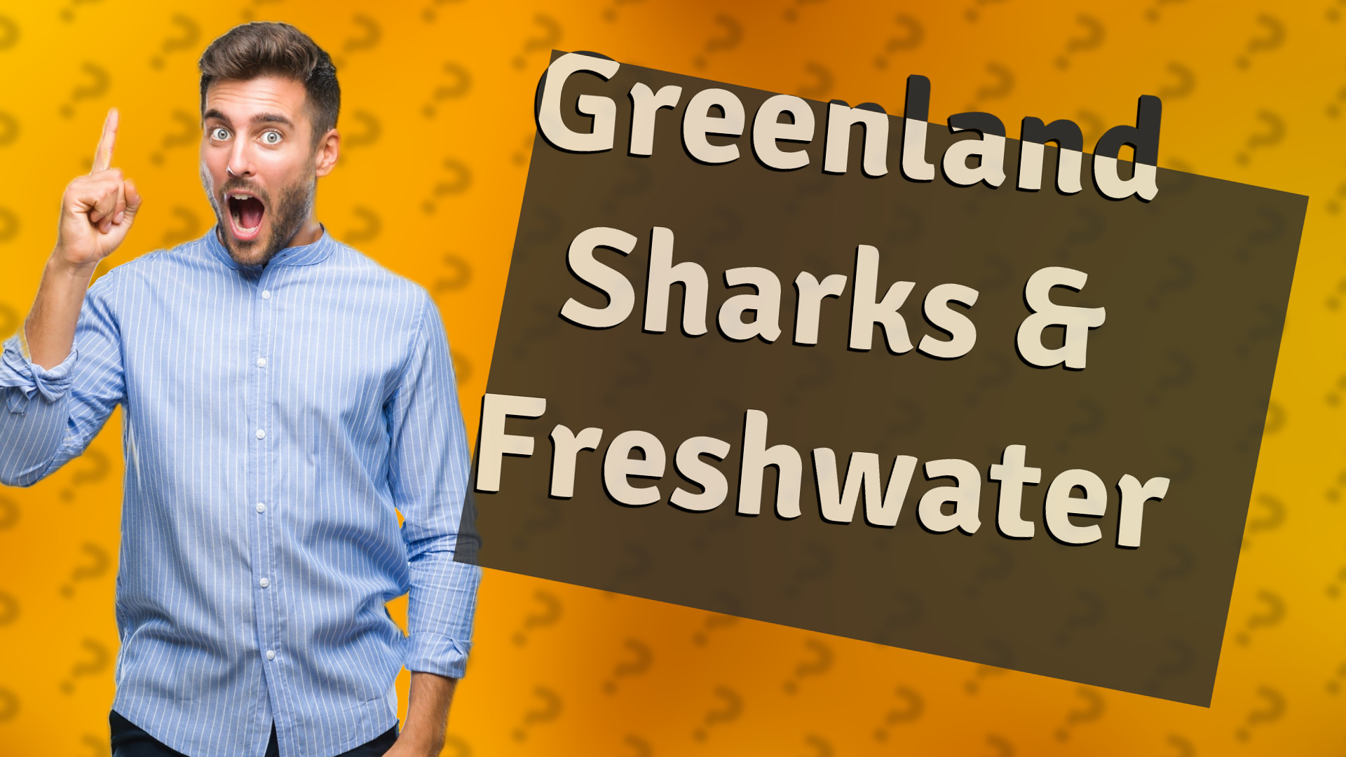 Greenland Sharks & Freshwater