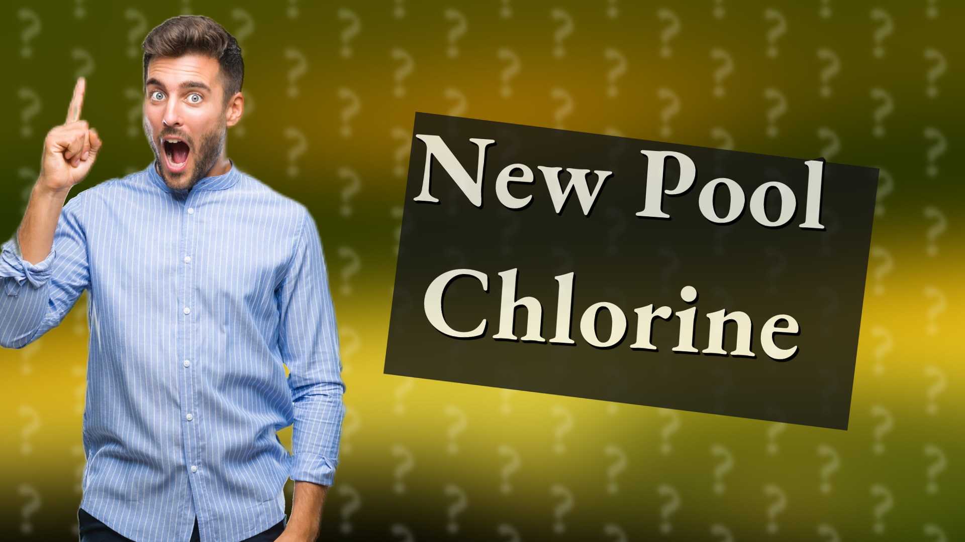 New Pool Chlorine