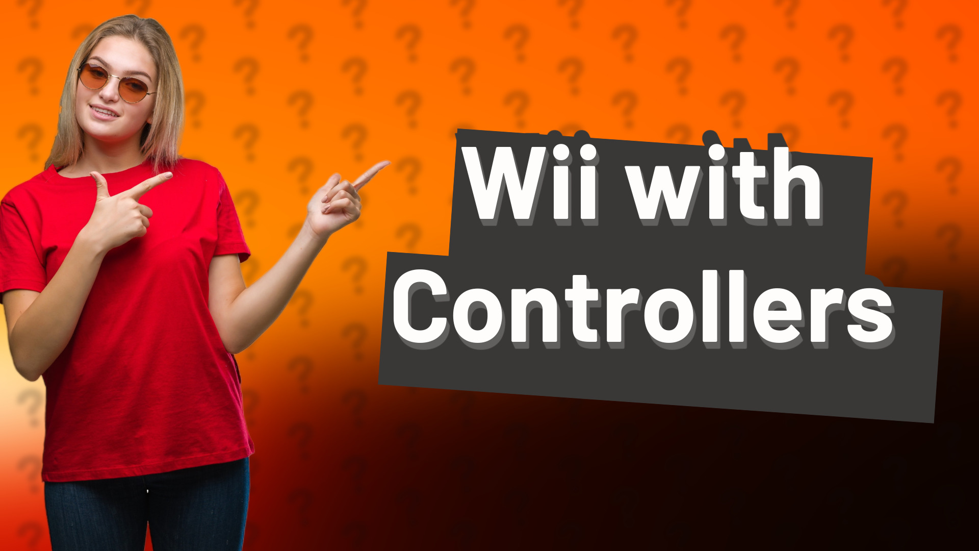 Wii with Controllers