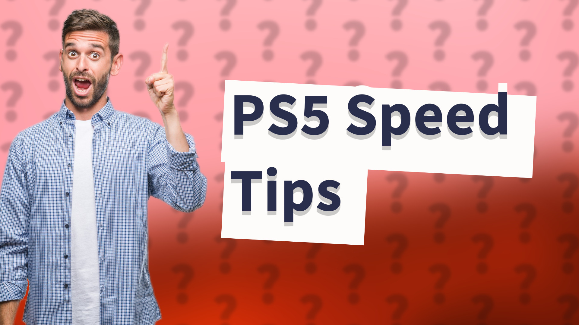 PS5 Speed Tips