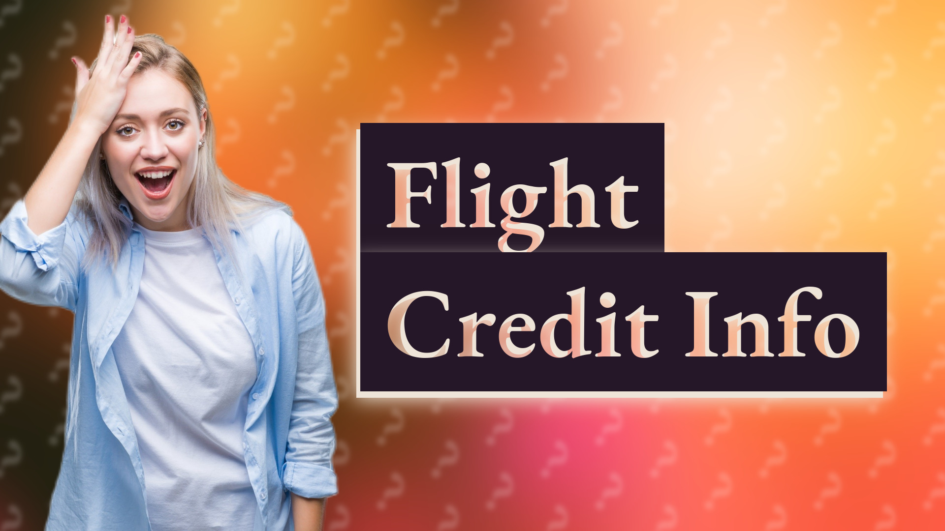 Flight Credit Info