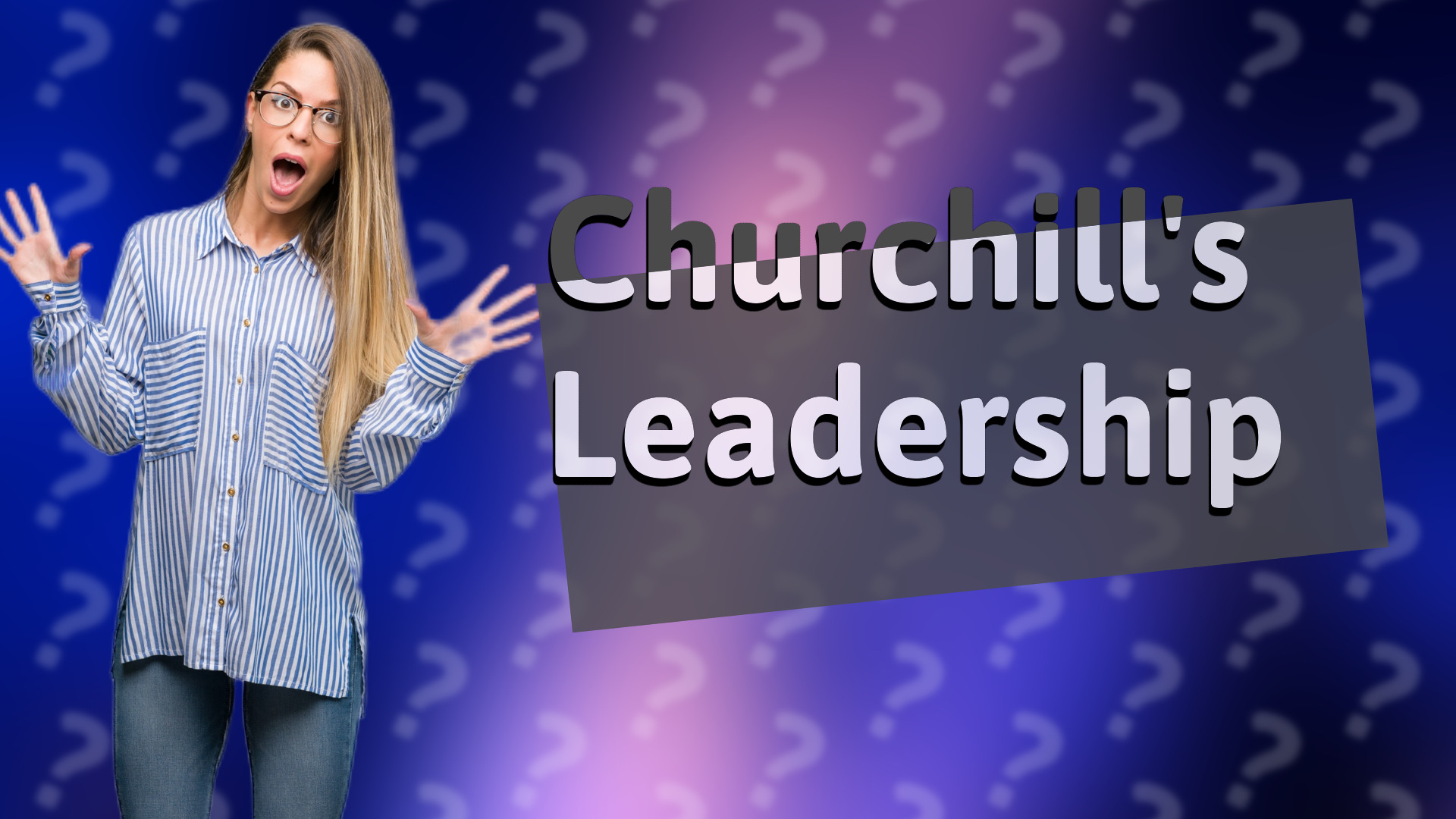 Churchill's Leadership