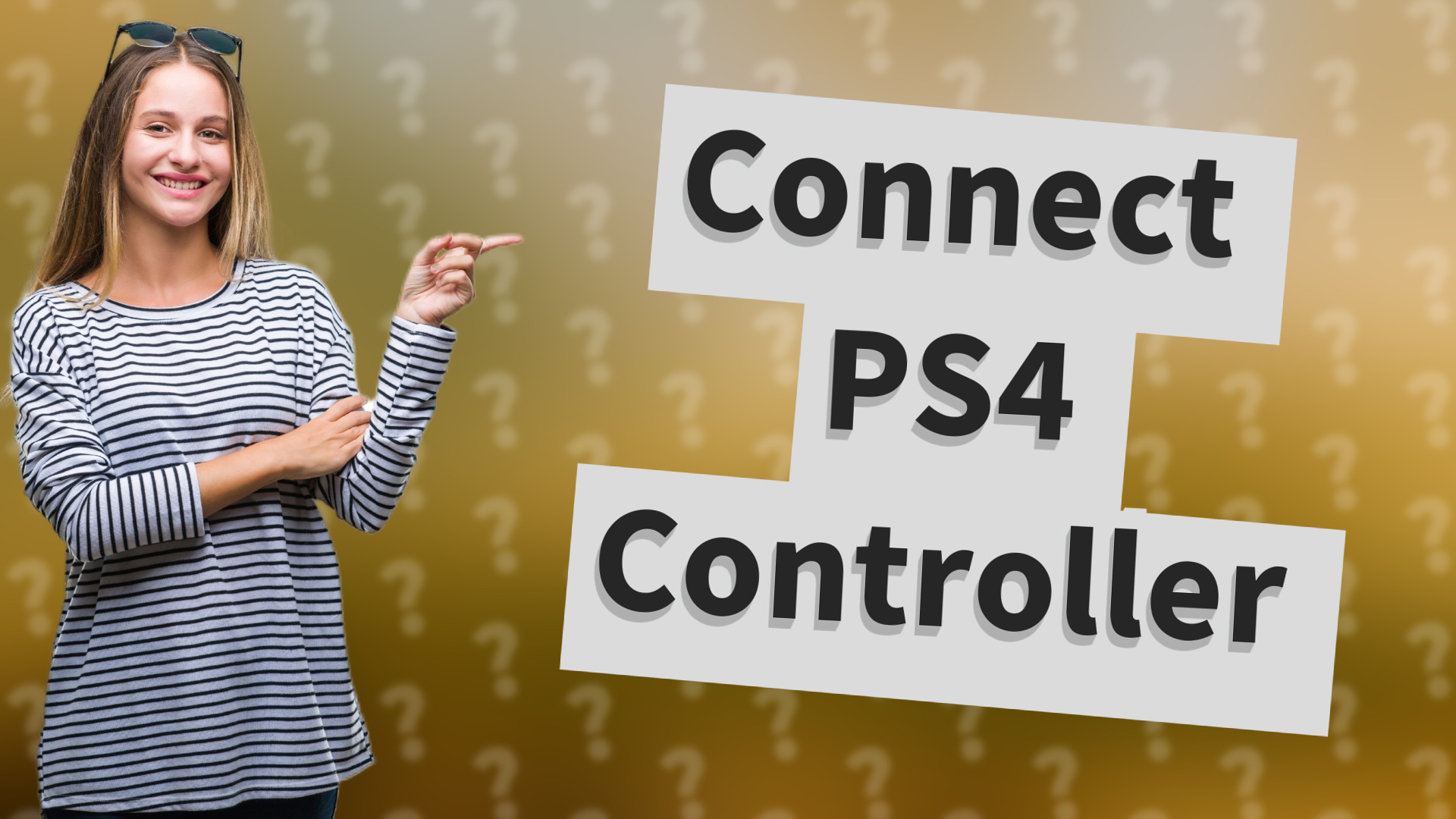 Connect PS4 Controller