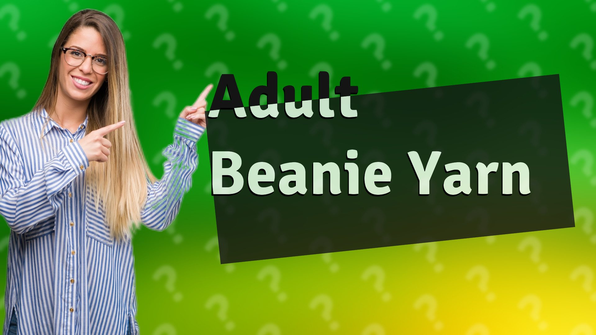 Adult Beanie Yarn