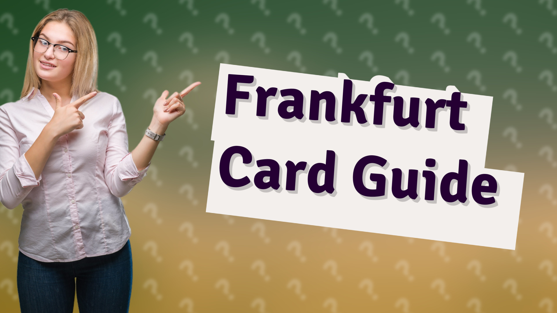 Frankfurt Card Guide