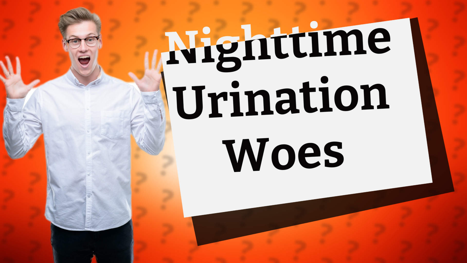 Nighttime Urination Woes