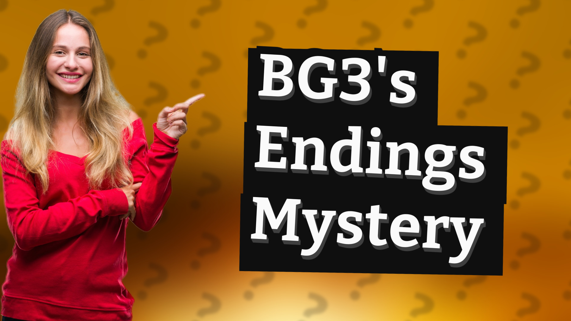 BG3's Endings Mystery