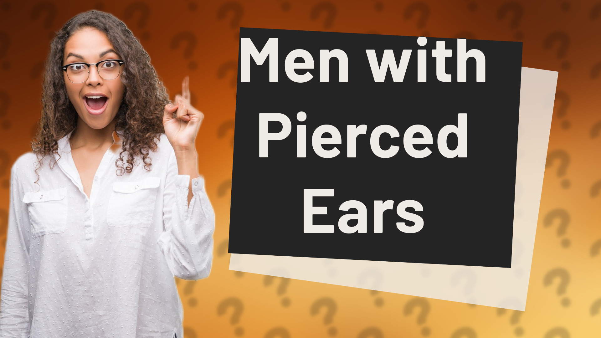 Men with Pierced Ears