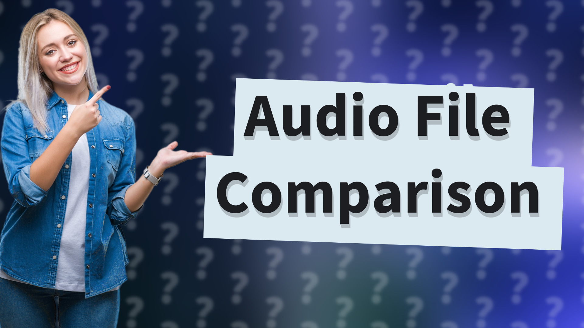 Audio File Comparison