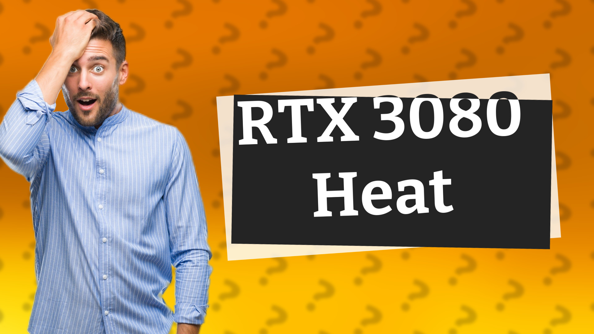 RTX 3080 Heat