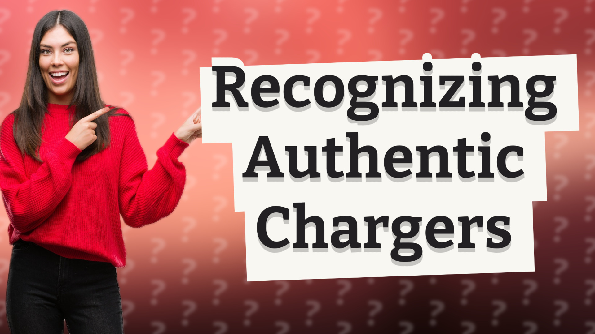 Recognizing Authentic Chargers