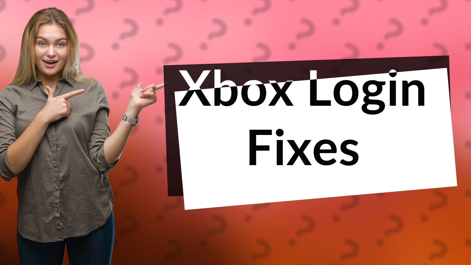 Xbox Login Fixes