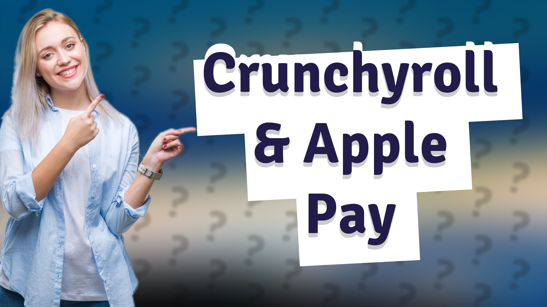 Crunchyroll & Apple Pay