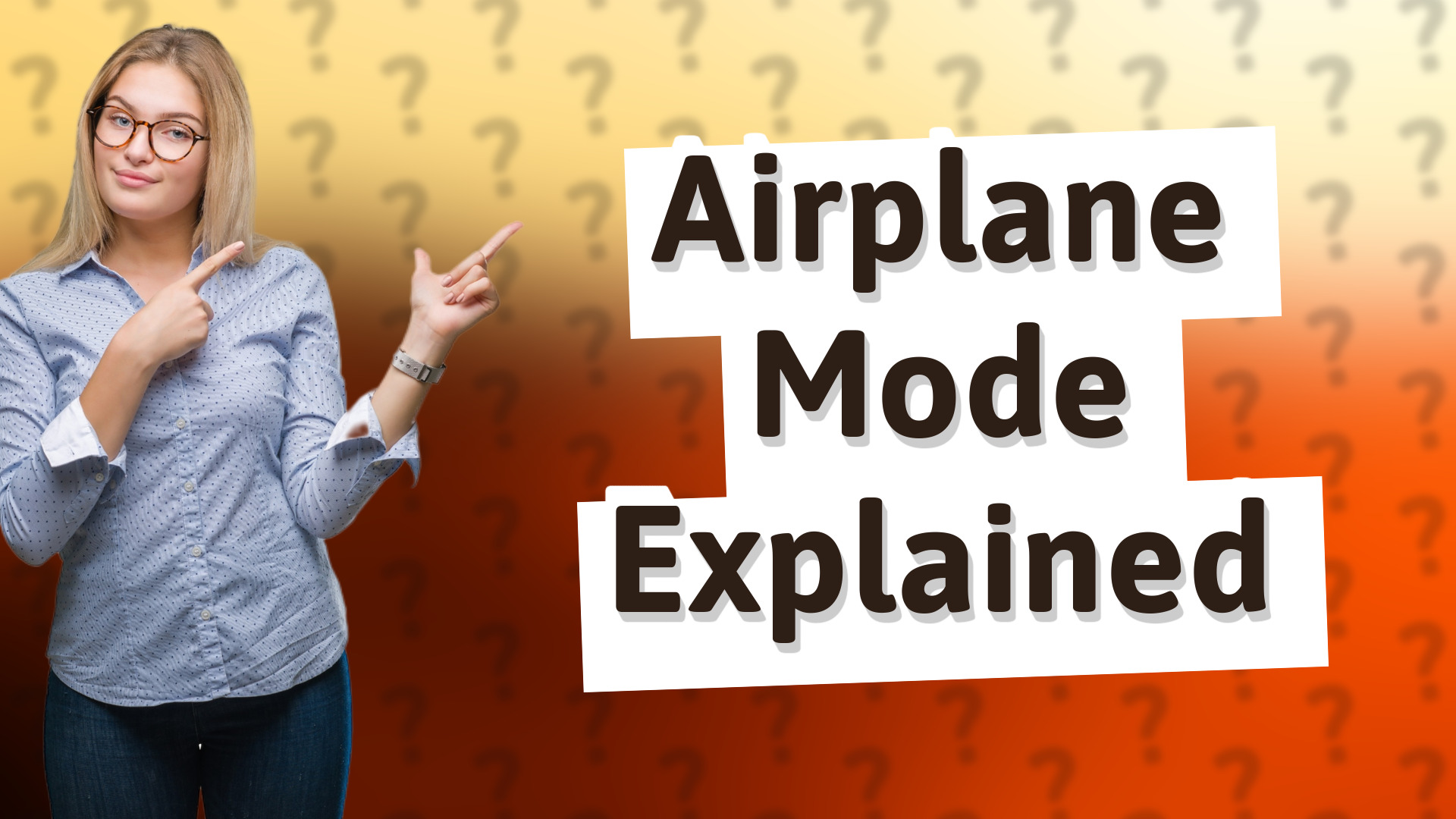 Airplane Mode Explained