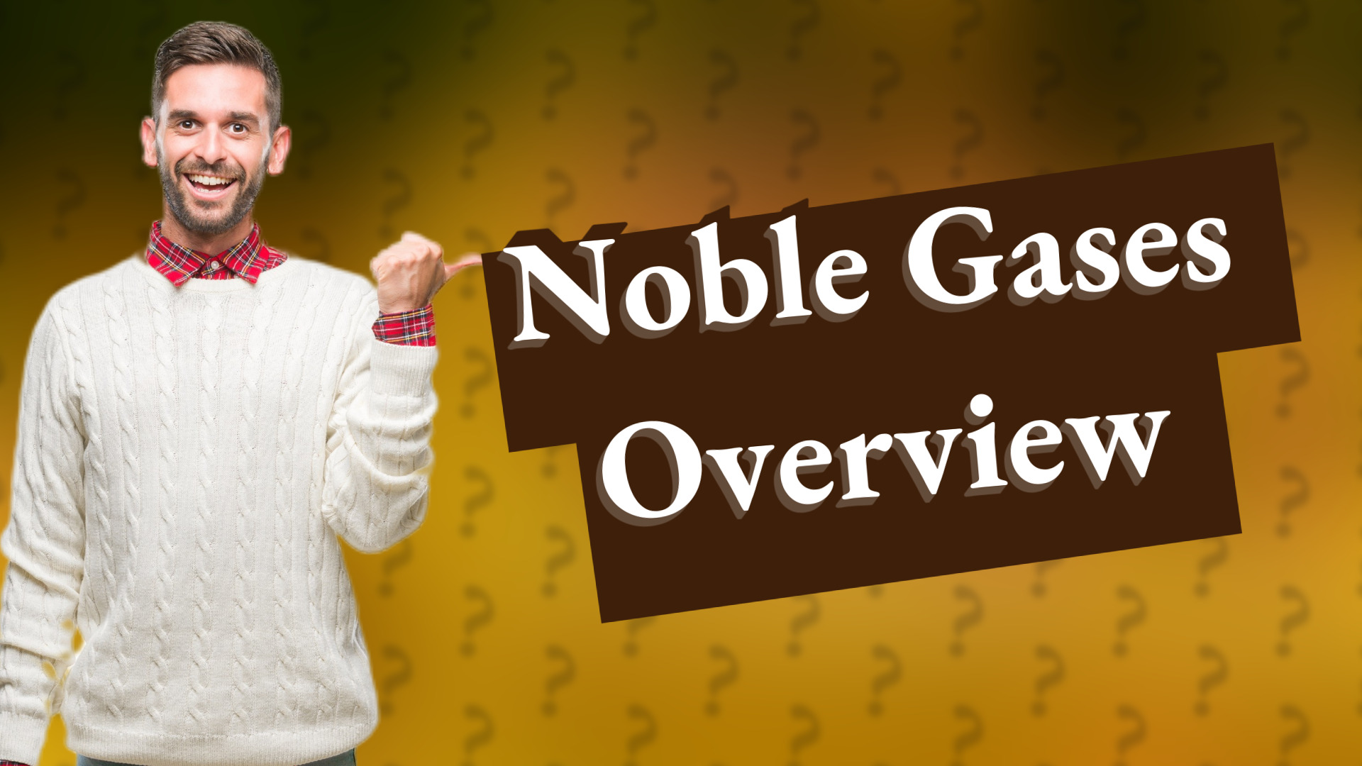 Noble Gases Overview