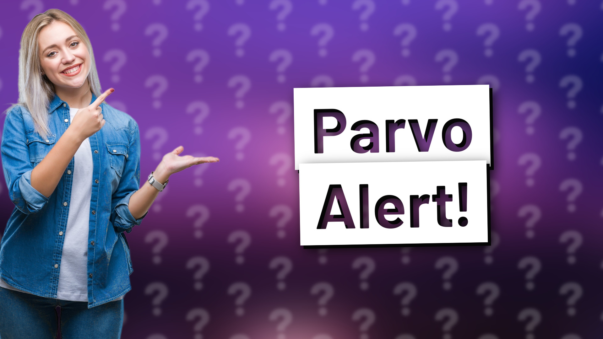 Parvo Alert!