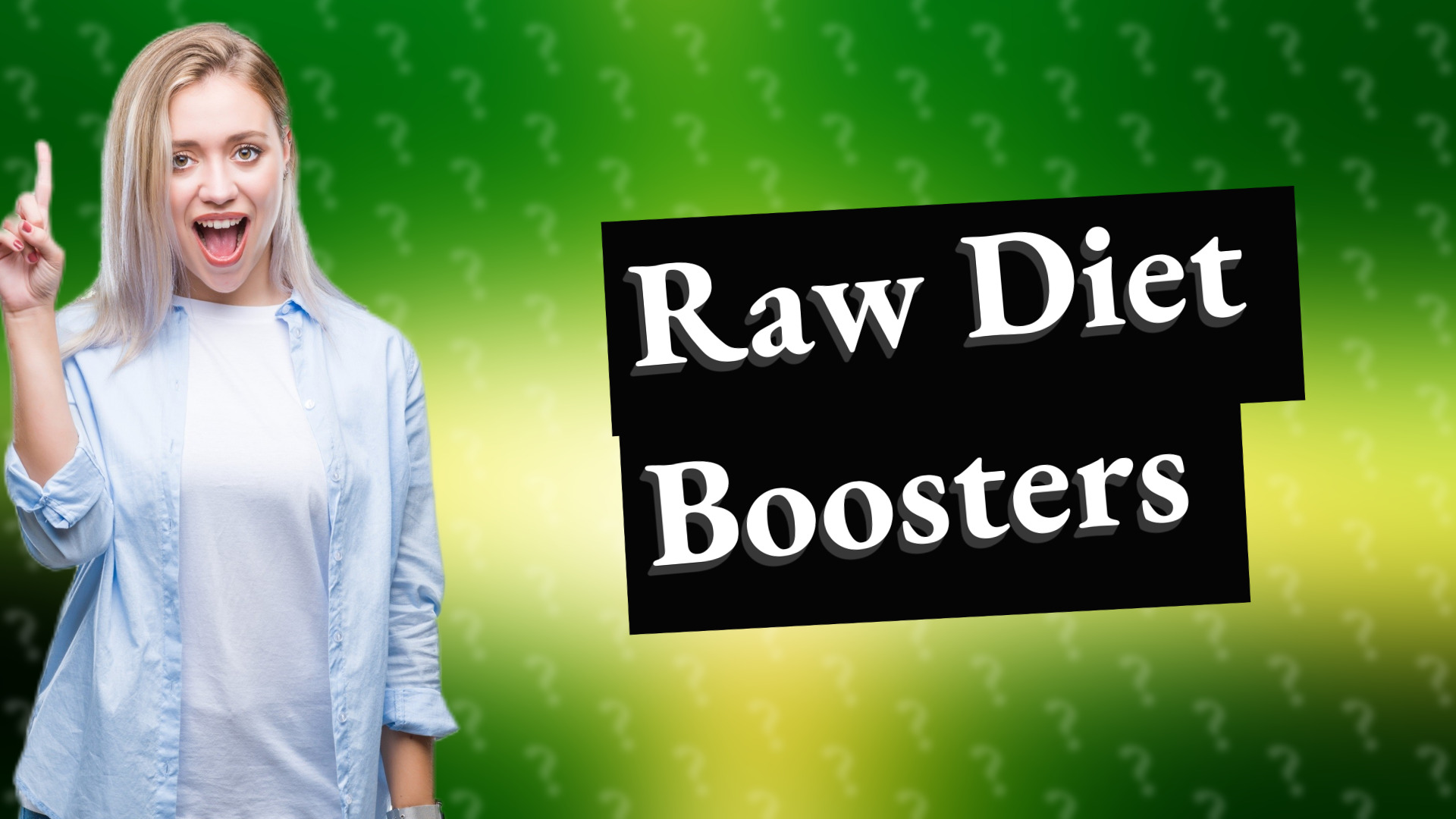 Raw Diet Boosters