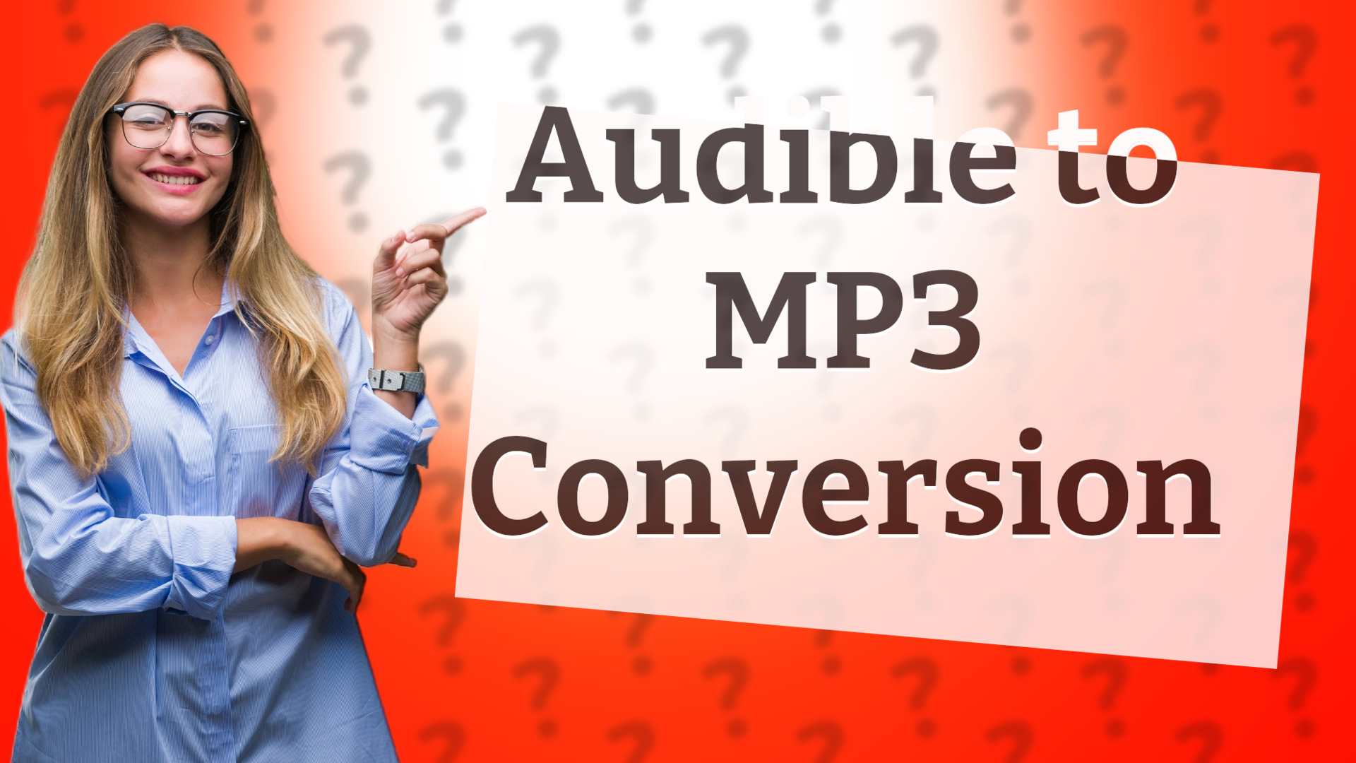 Audible to MP3 Conversion
