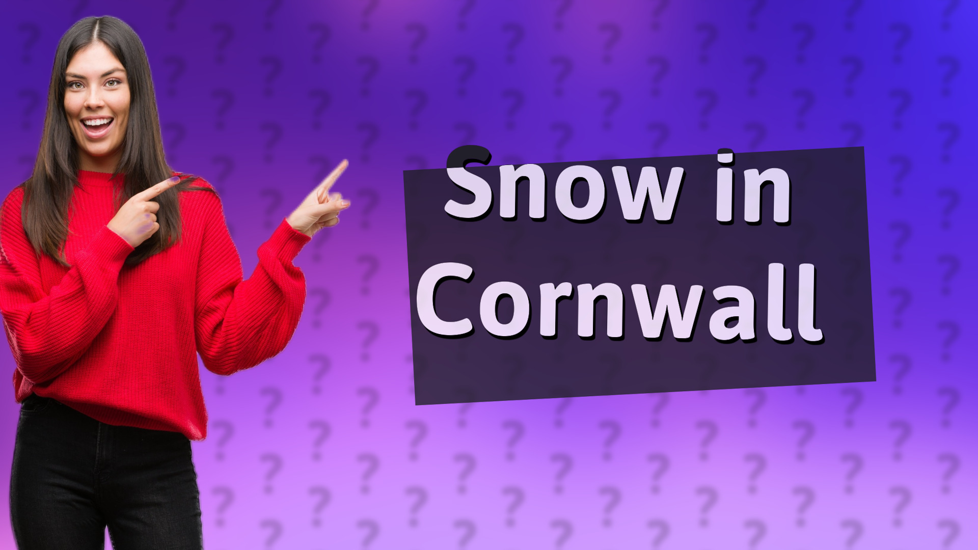Snow in Cornwall