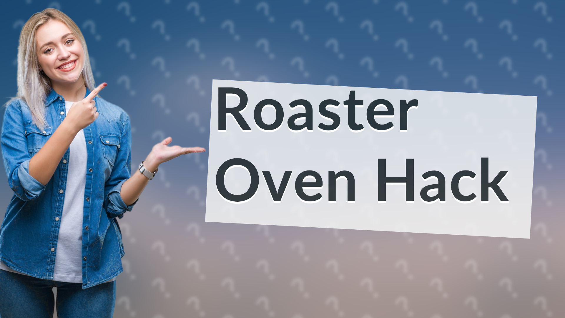 Roaster Oven Hack