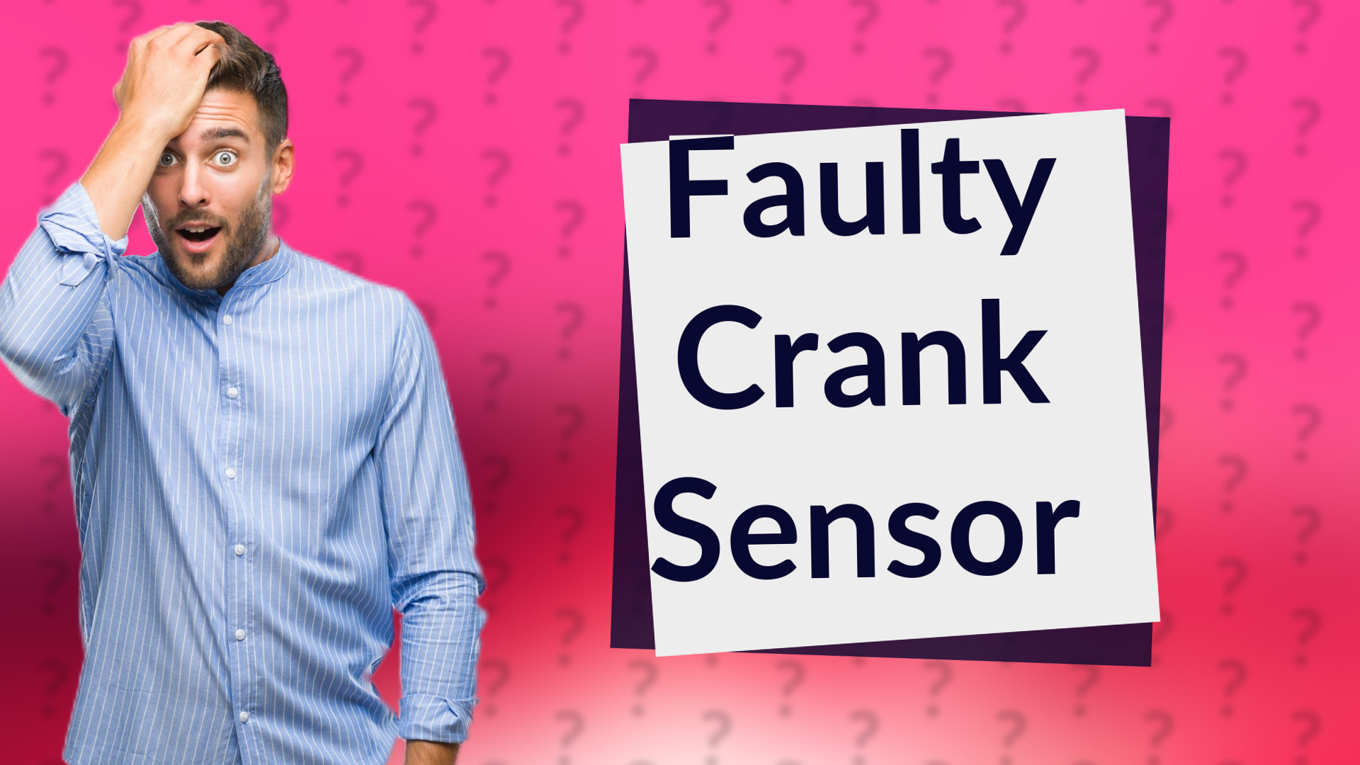 Faulty Crank Sensor