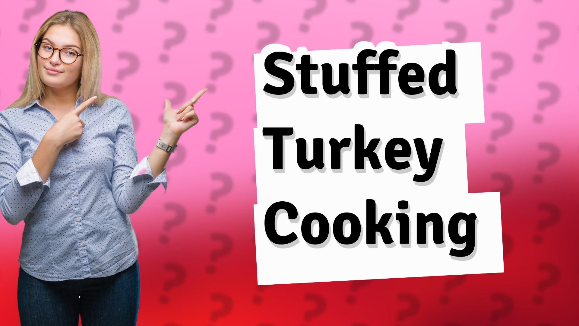 Stuffed Turkey Cooking