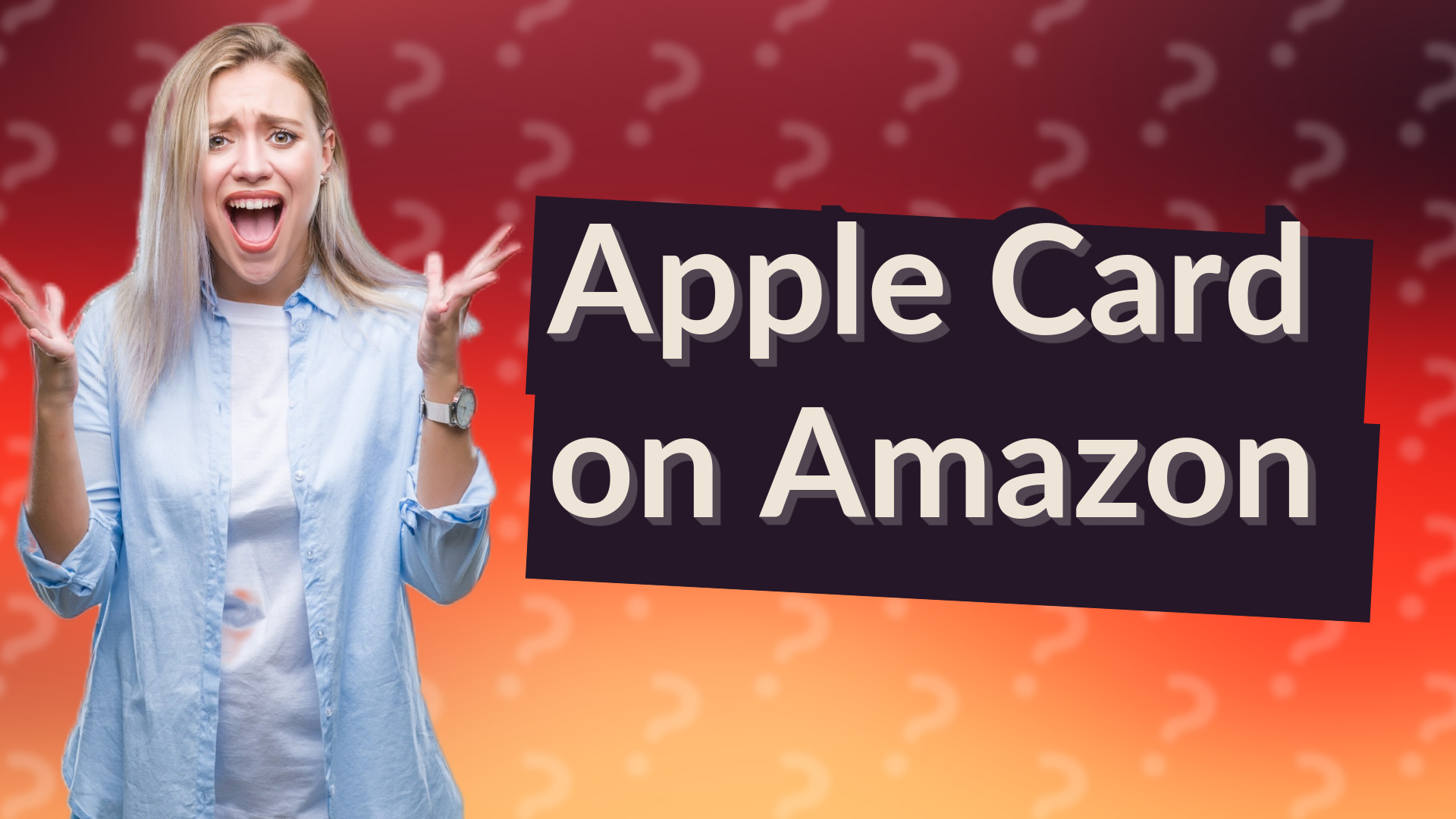 Apple Card on Amazon