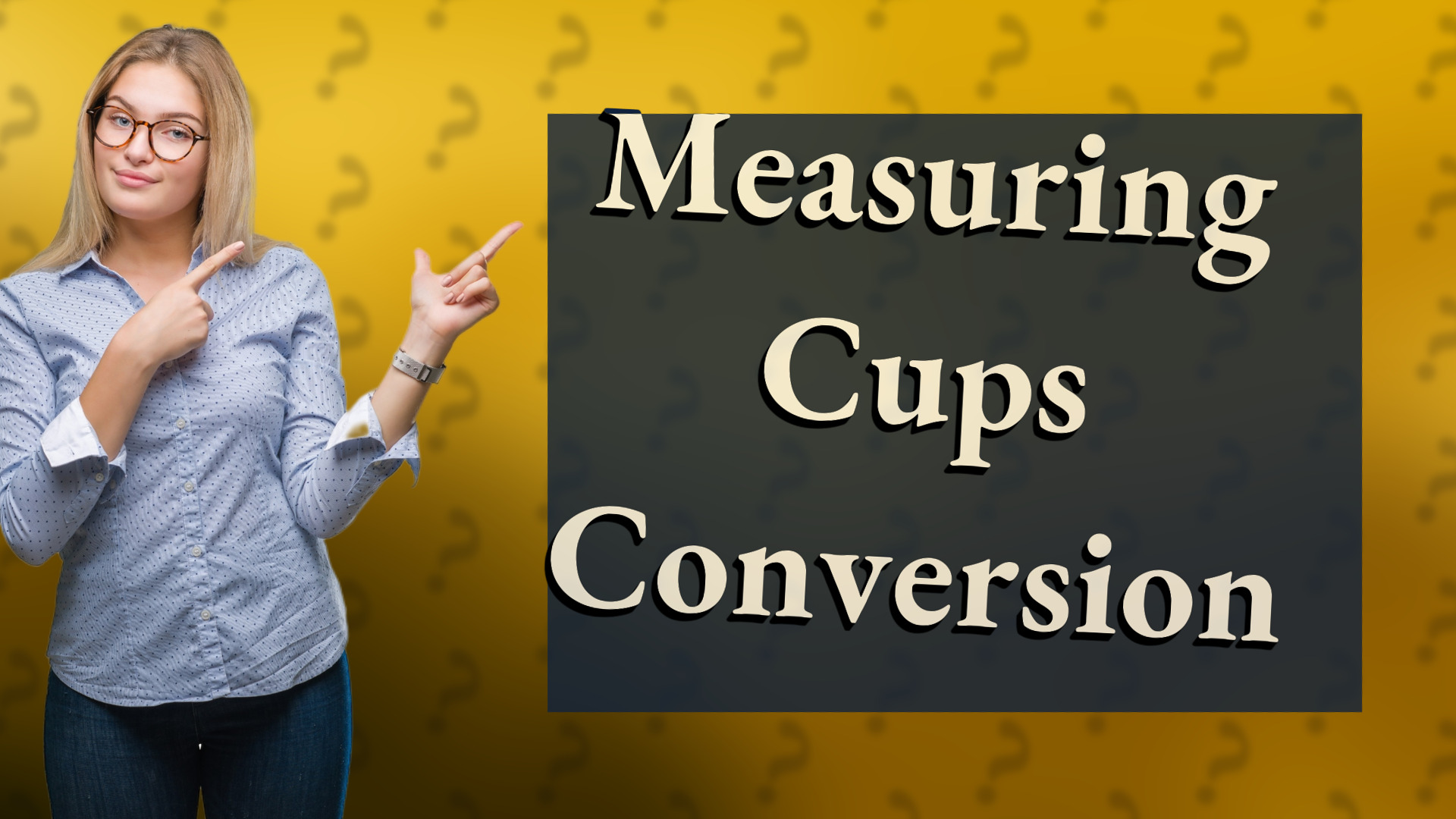 Measuring Cups Conversion