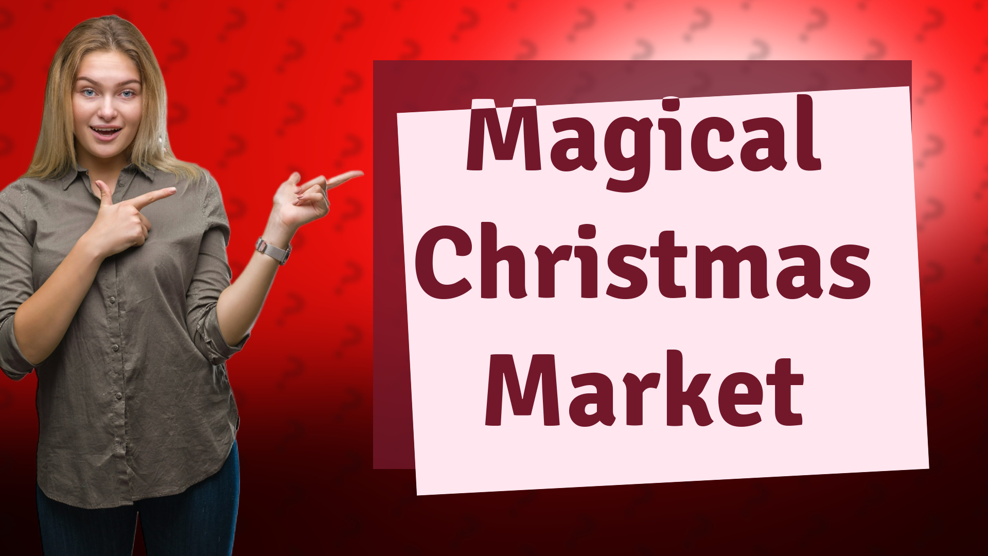 Magical Christmas Market