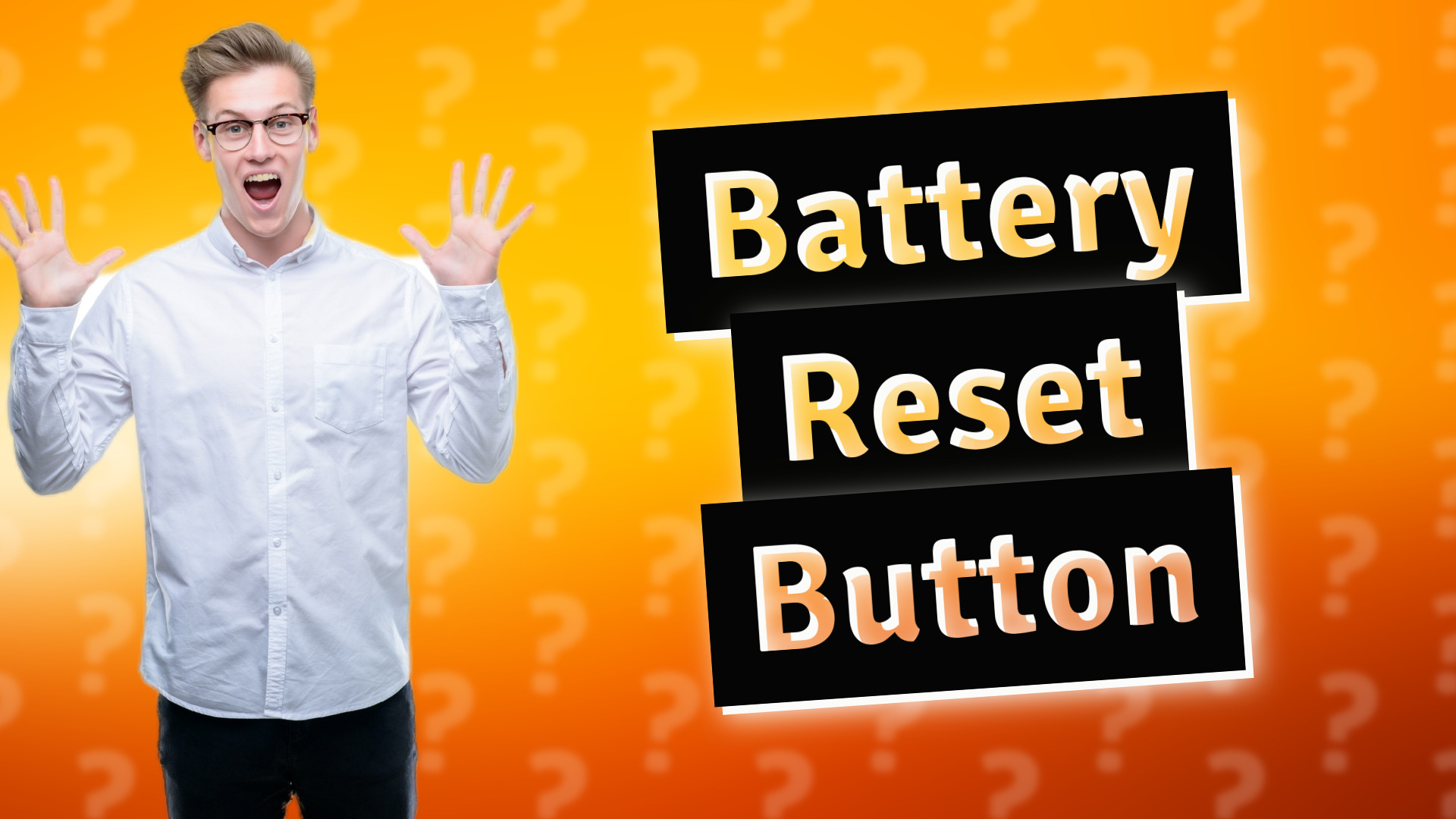 Battery Reset Button