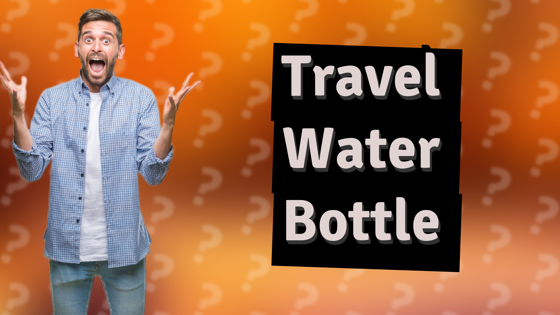 Travel Water Bottle