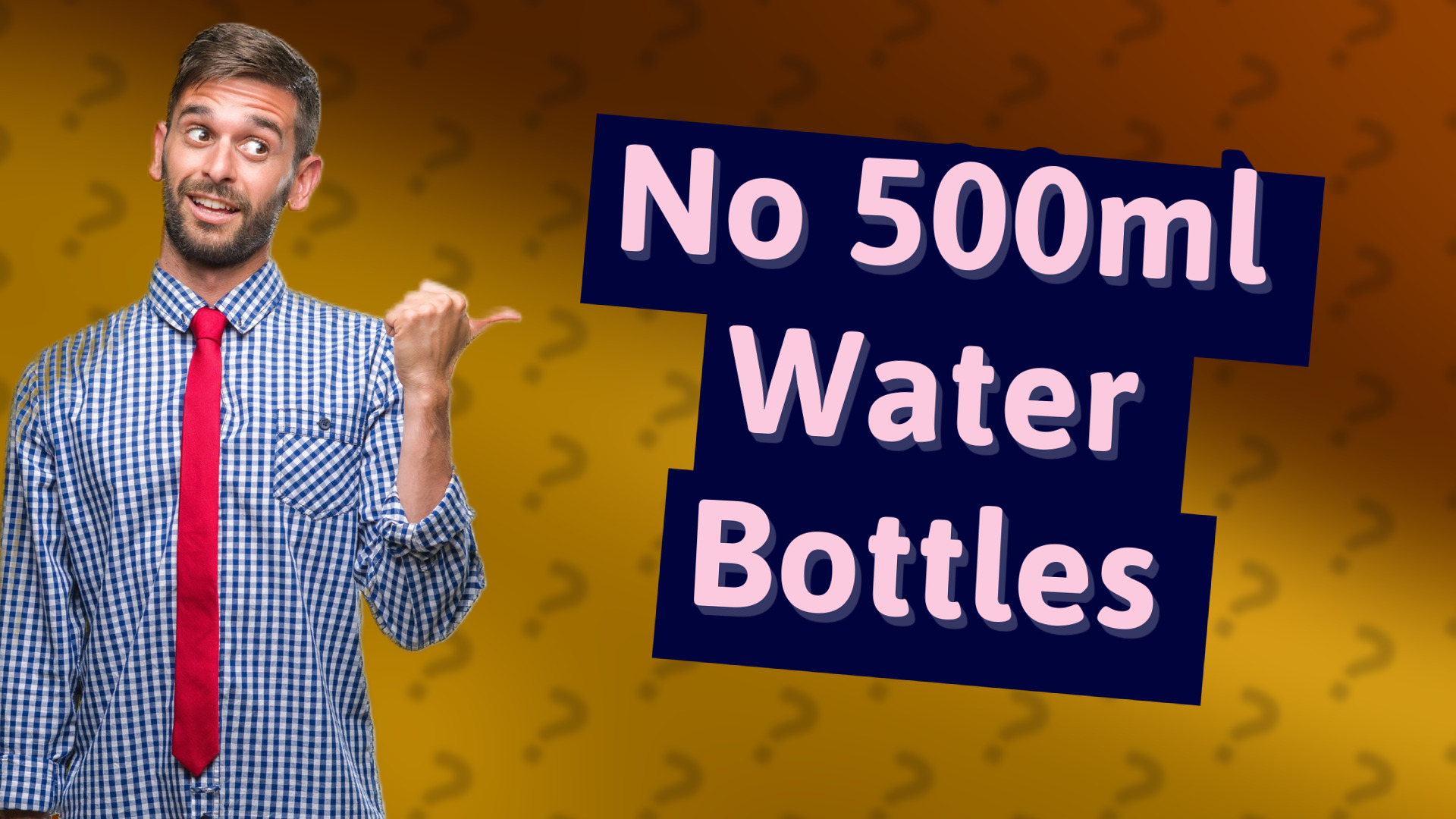 No 500ml Water Bottles