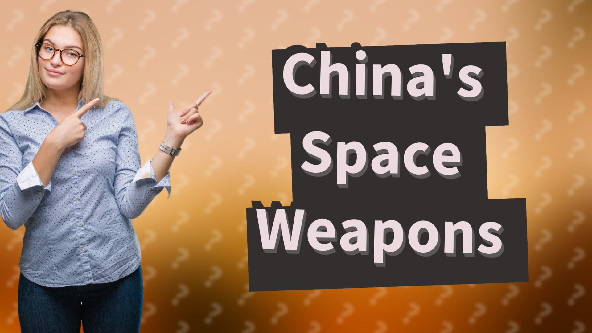 China's Space Weapons