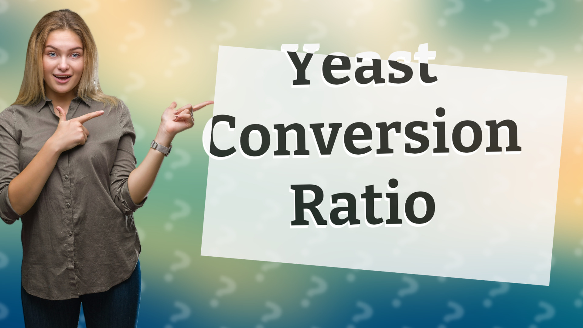 Yeast Conversion Ratio