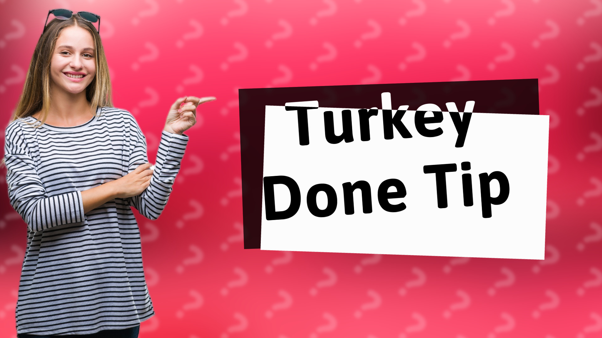 Turkey Done Tip