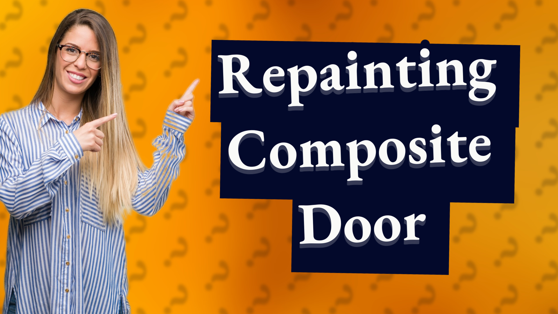 Repainting Composite Door