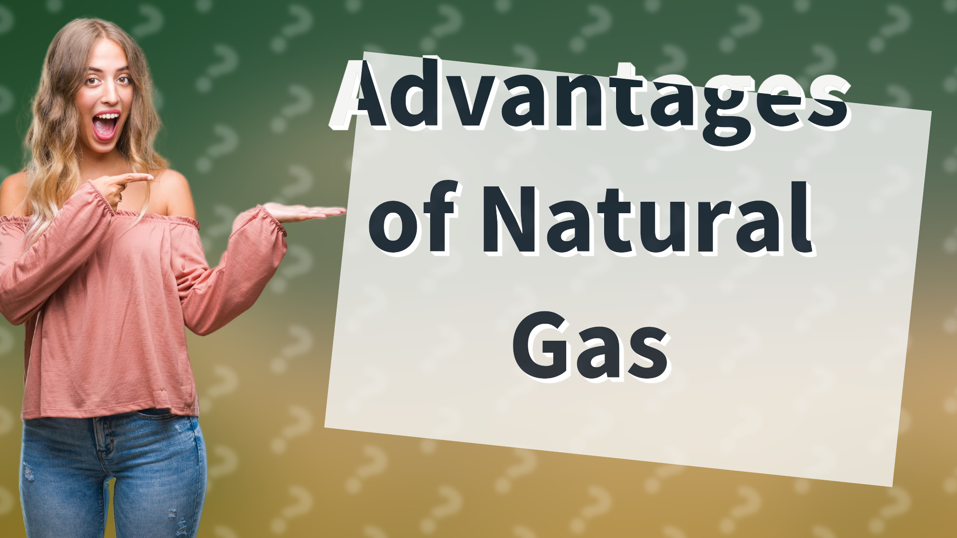 Advantages of Natural Gas