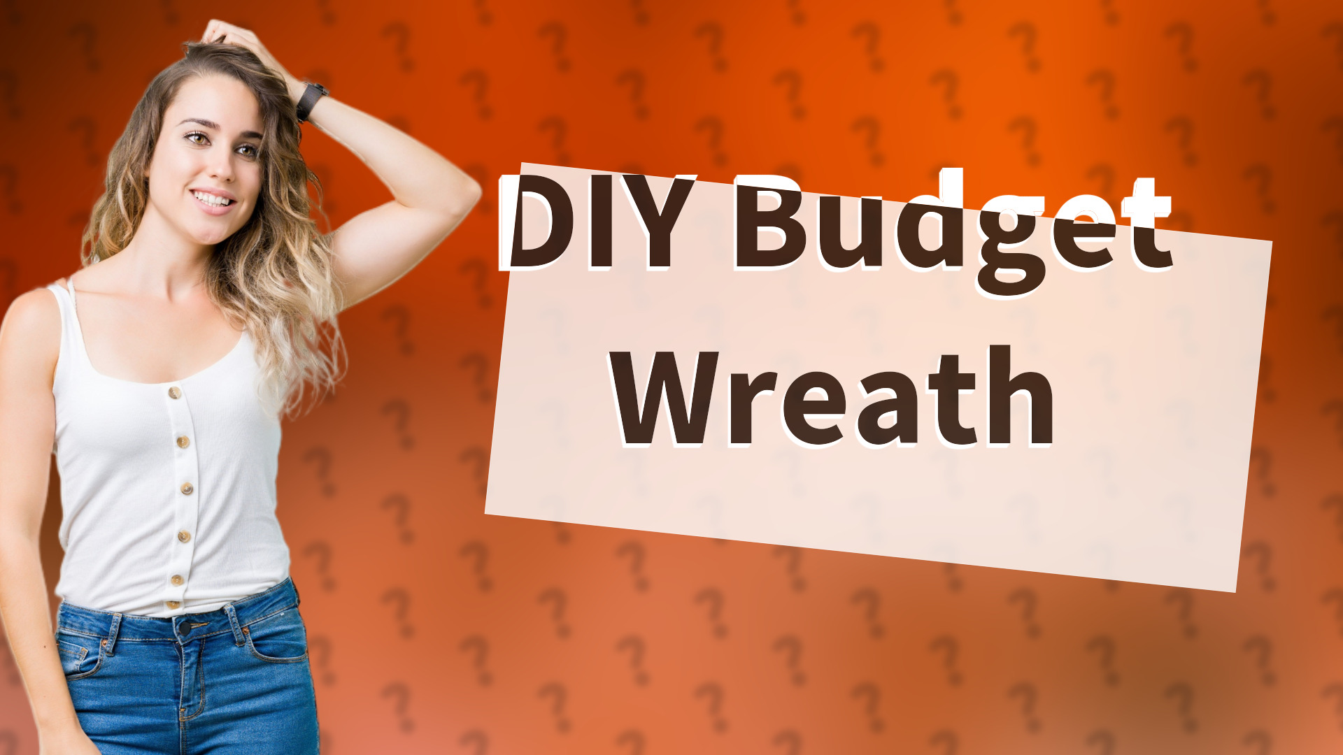 DIY Budget Wreath