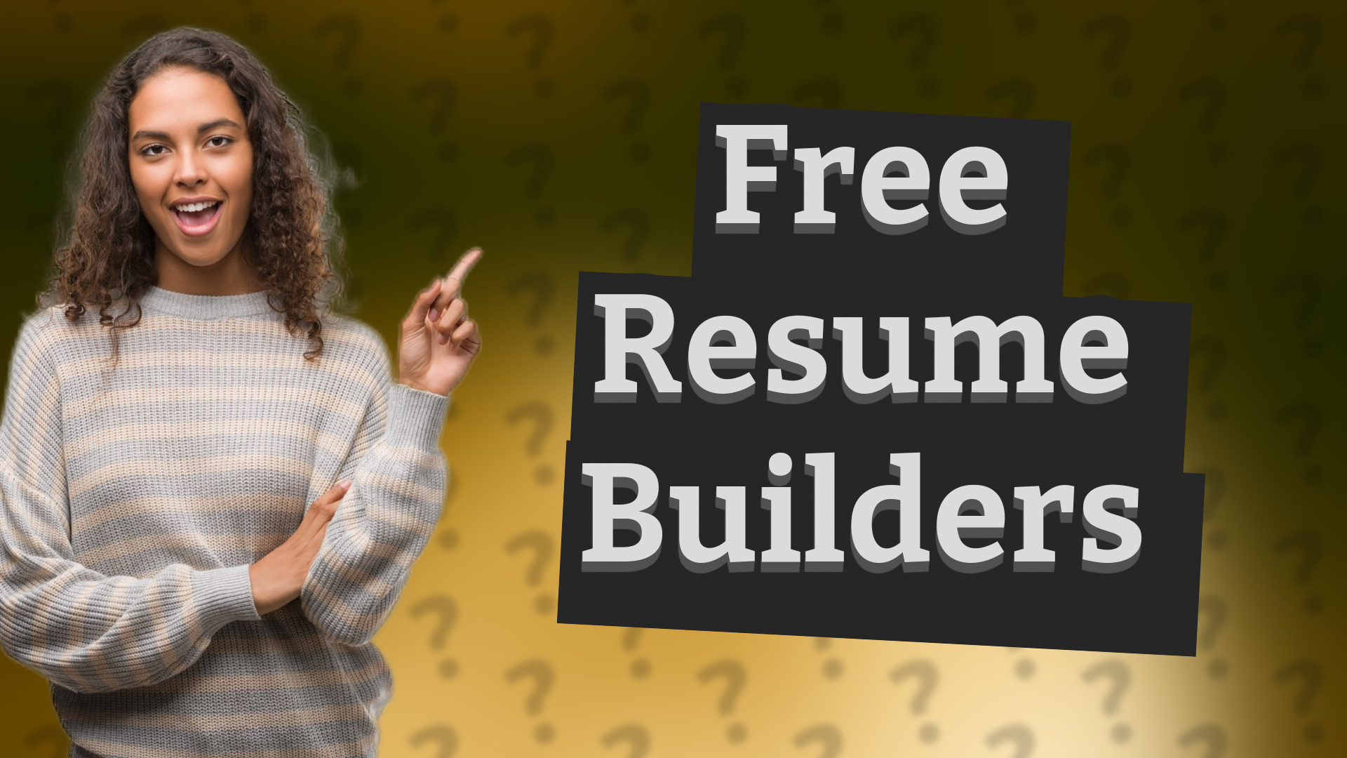 Free Resume Builders