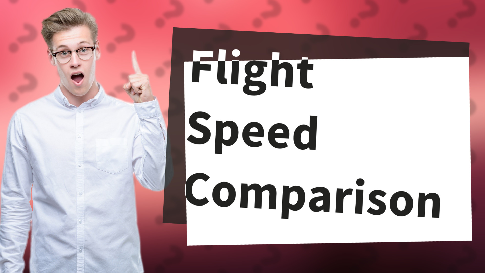 Flight Speed Comparison