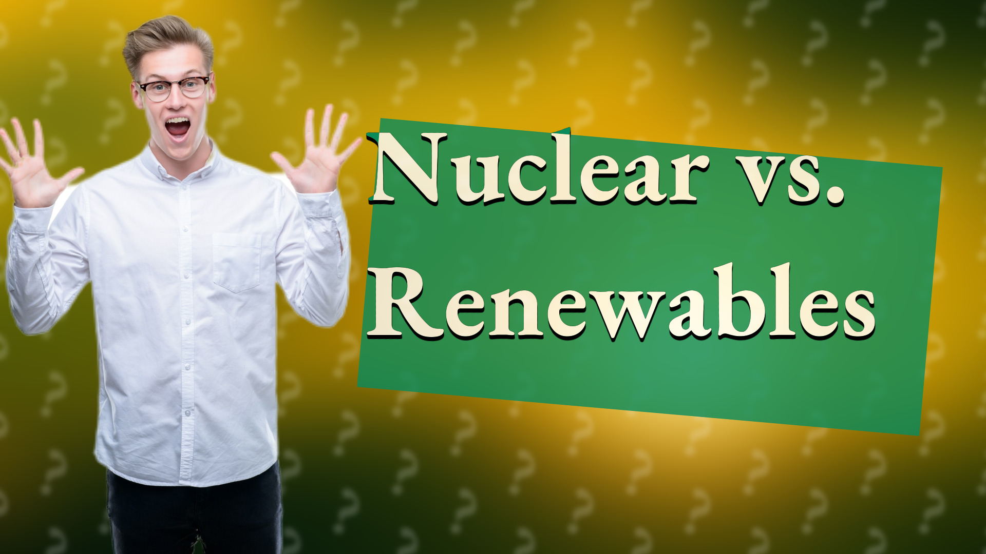 Nuclear vs. Renewables
