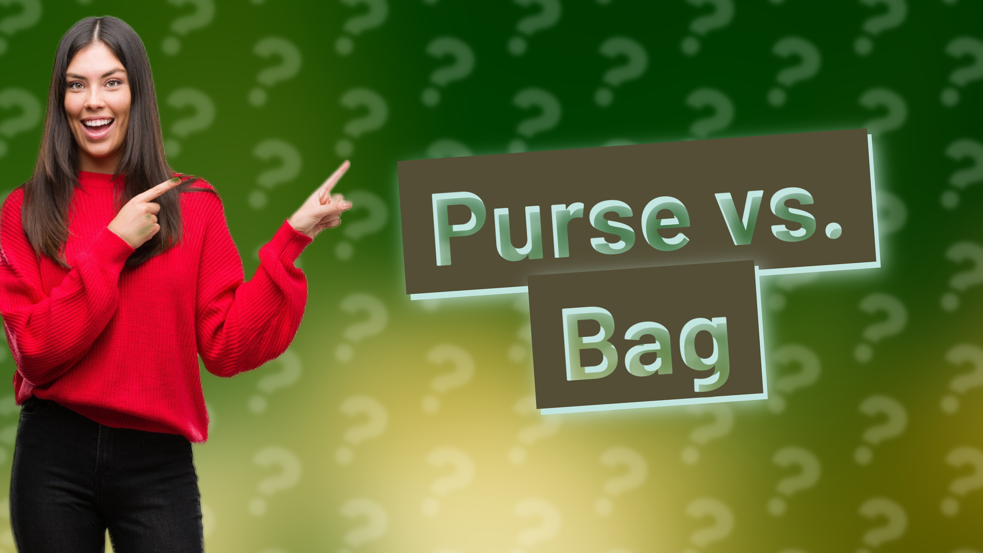 Purse vs. Bag