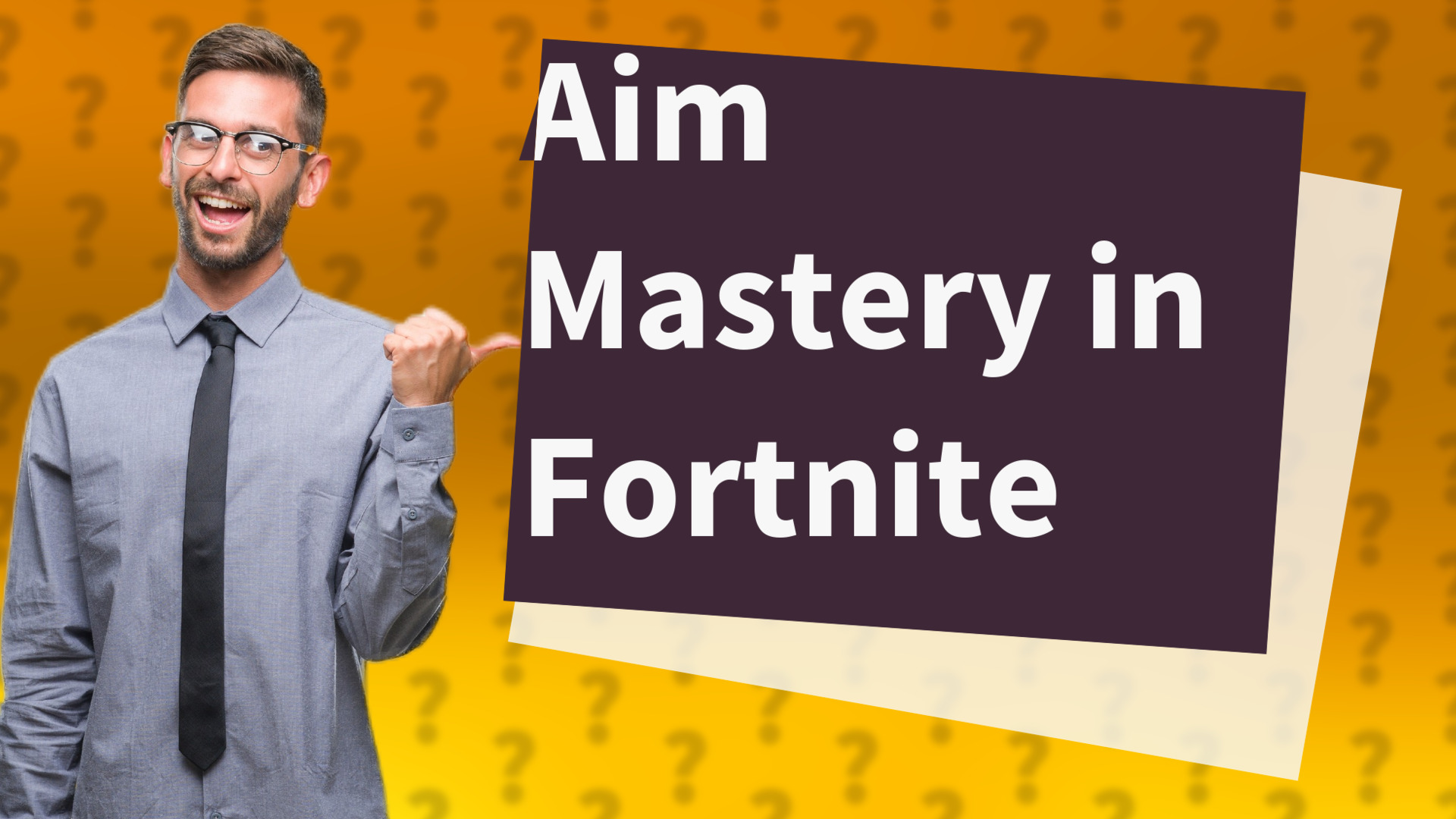 Aim Mastery in Fortnite