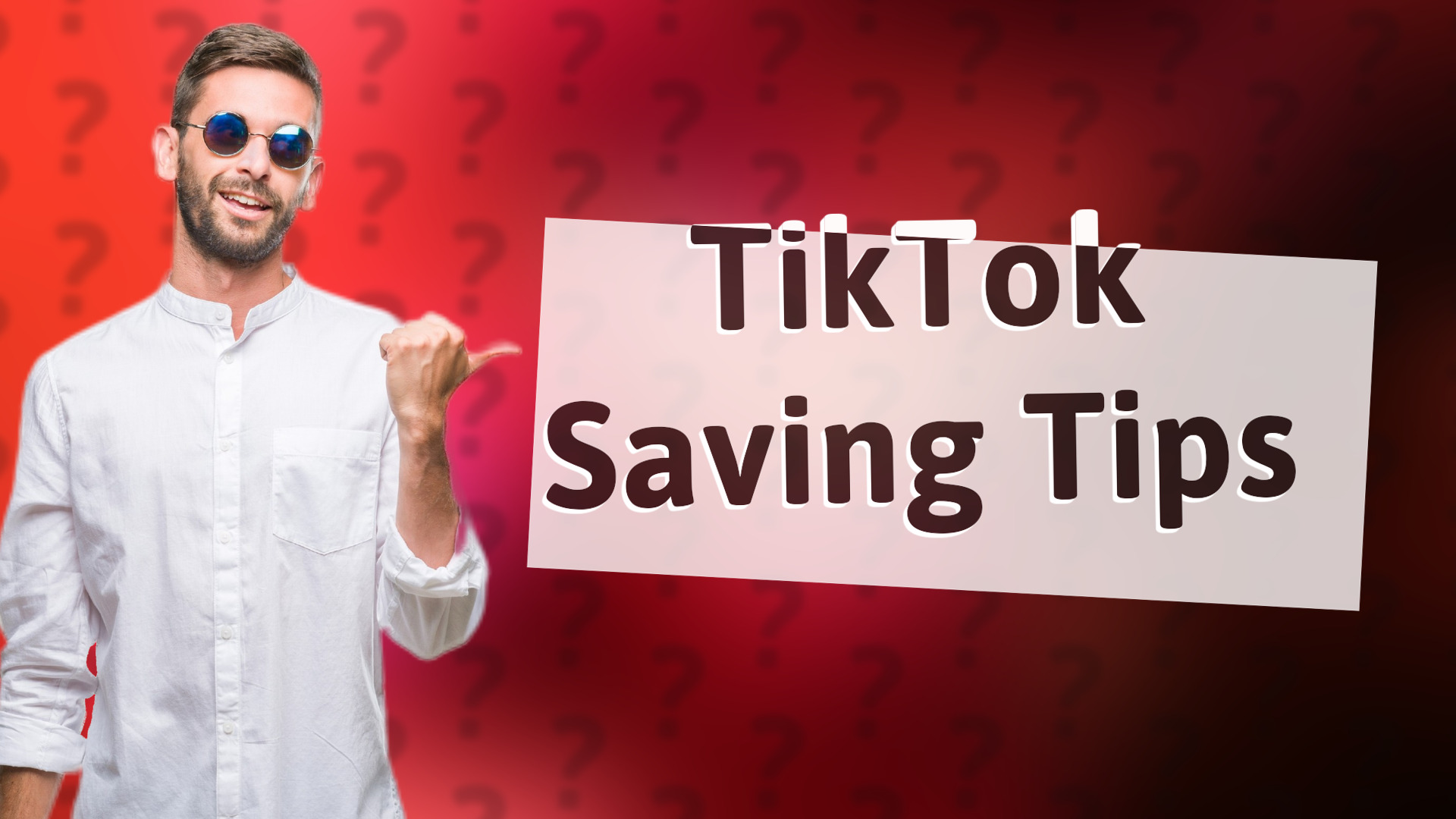 TikTok Saving Tips