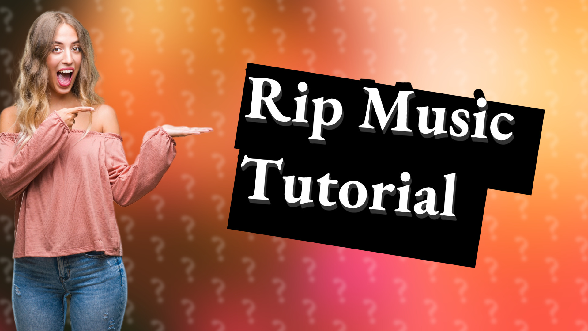 Rip Music Tutorial