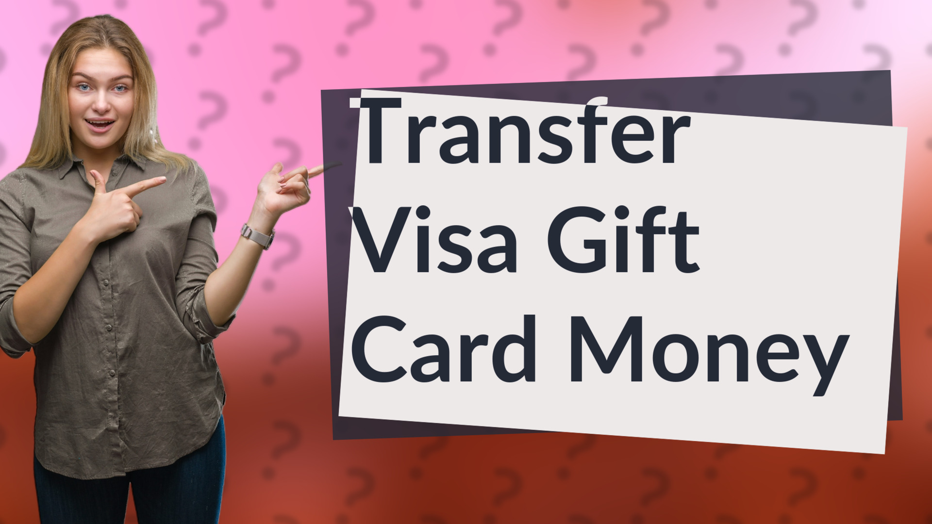 Transfer Visa Gift Card Money