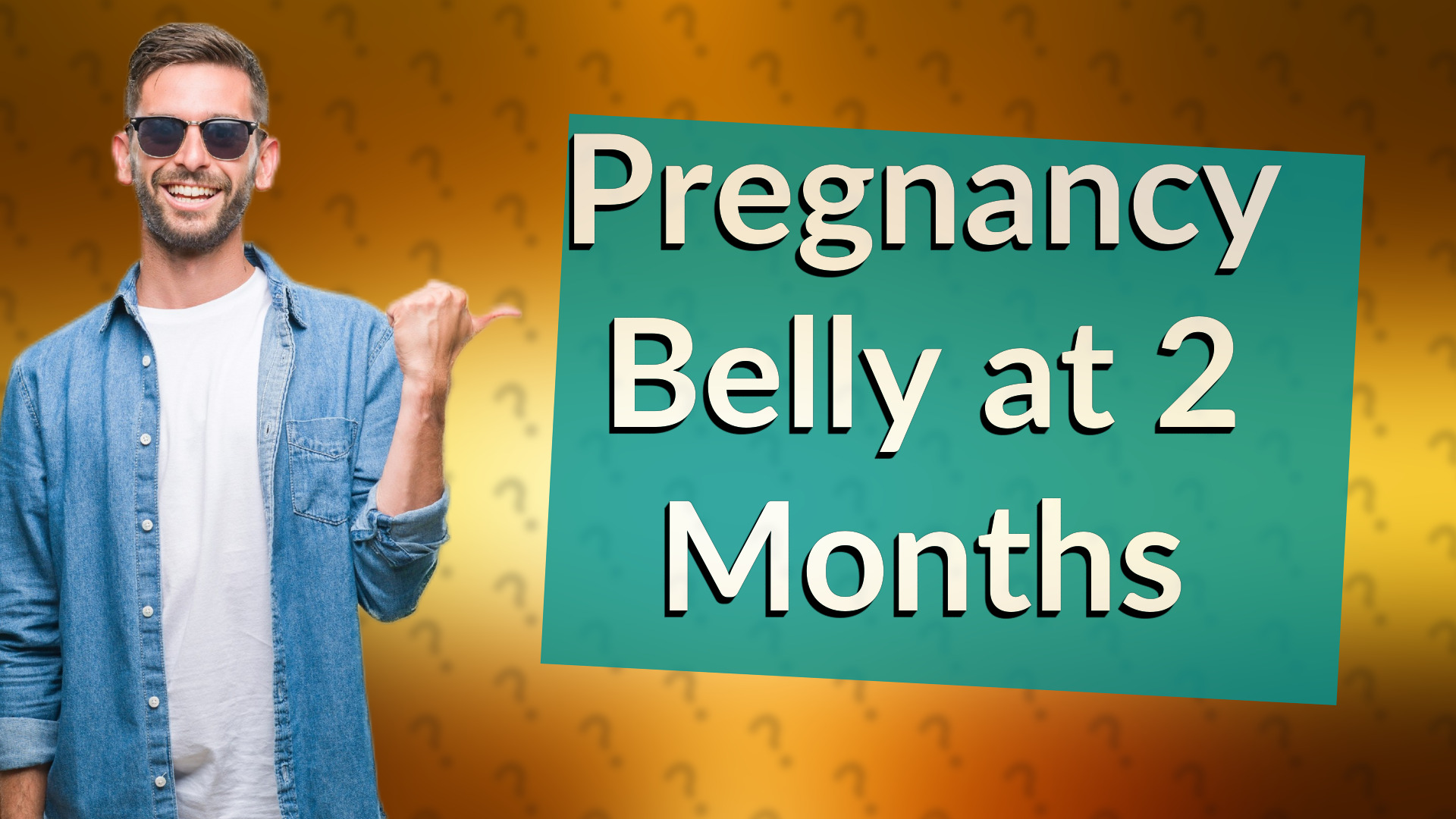 Pregnancy Belly at 2 Months