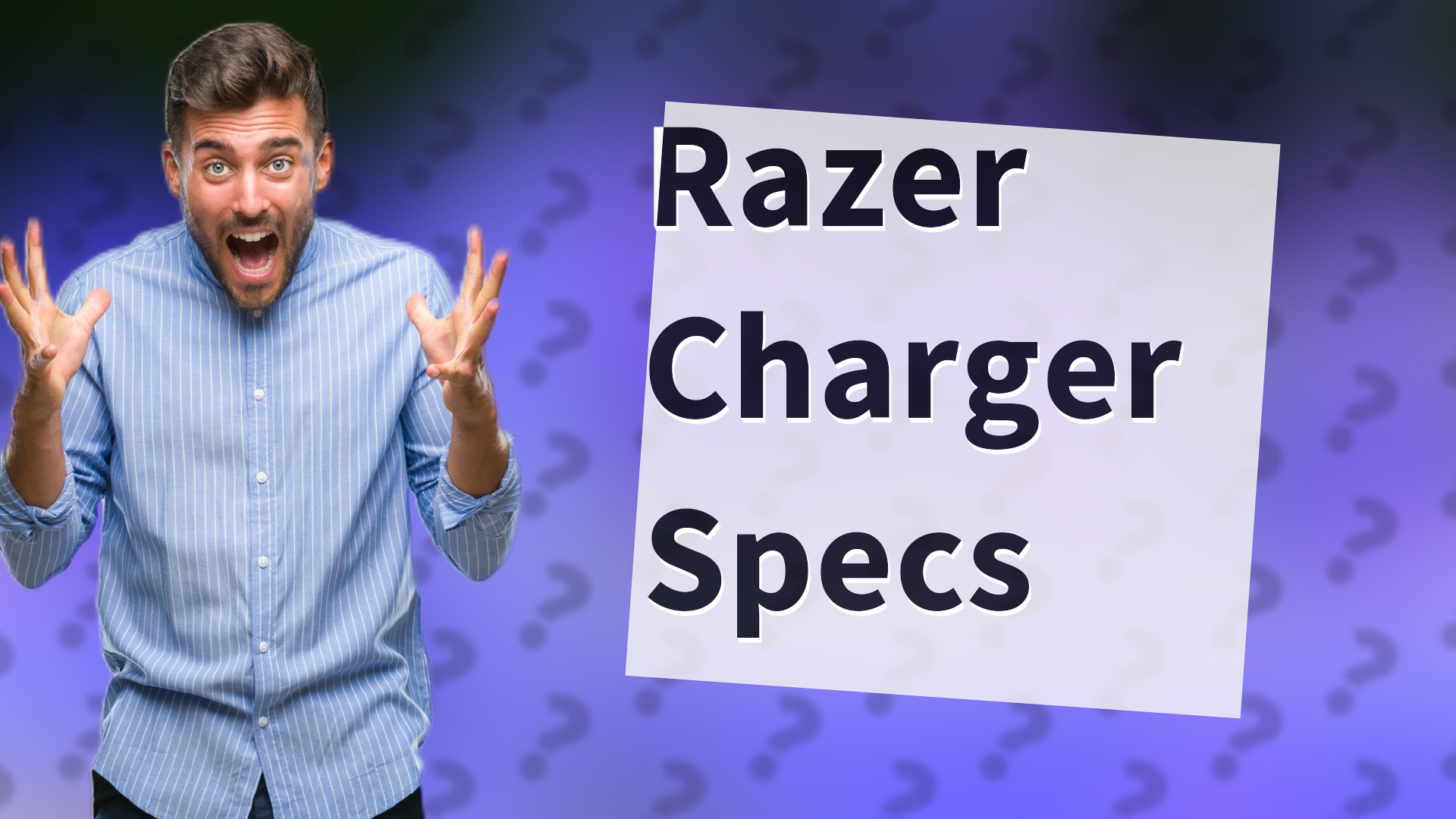 Razer Charger Specs