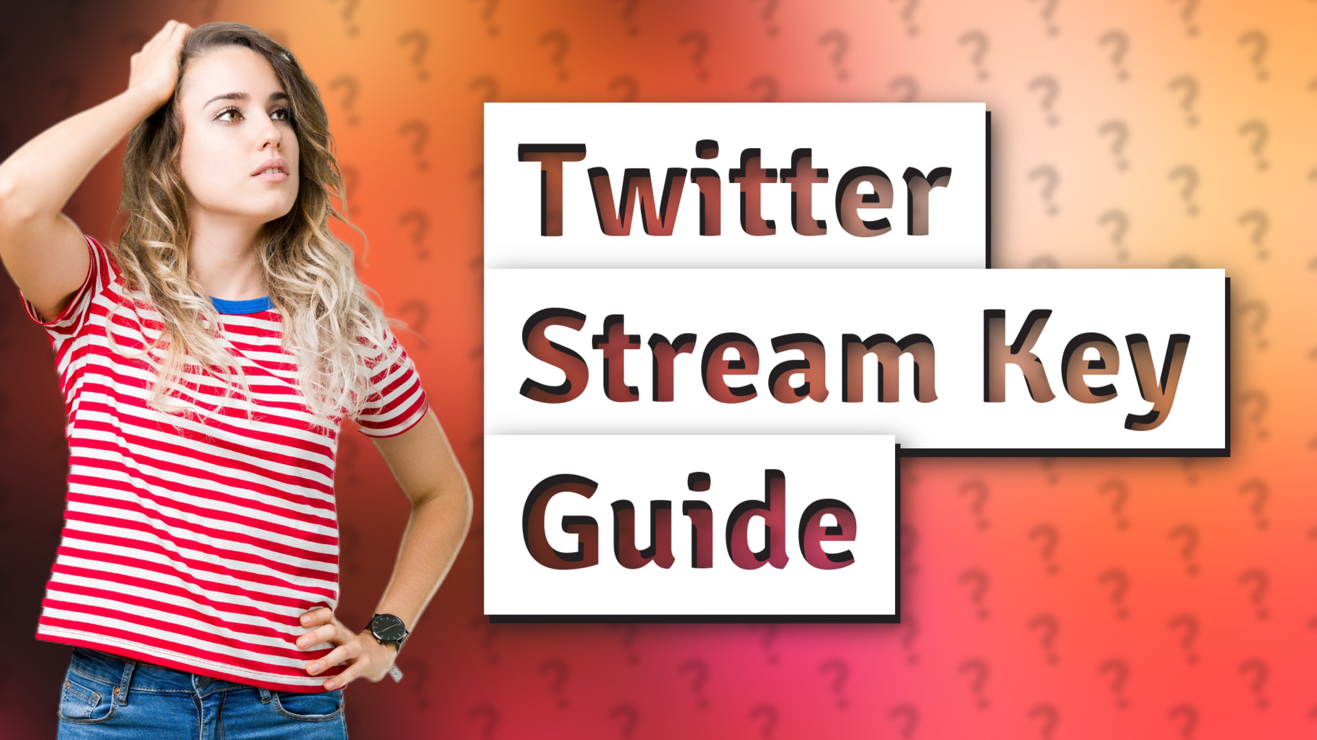 Twitter Stream Key Guide