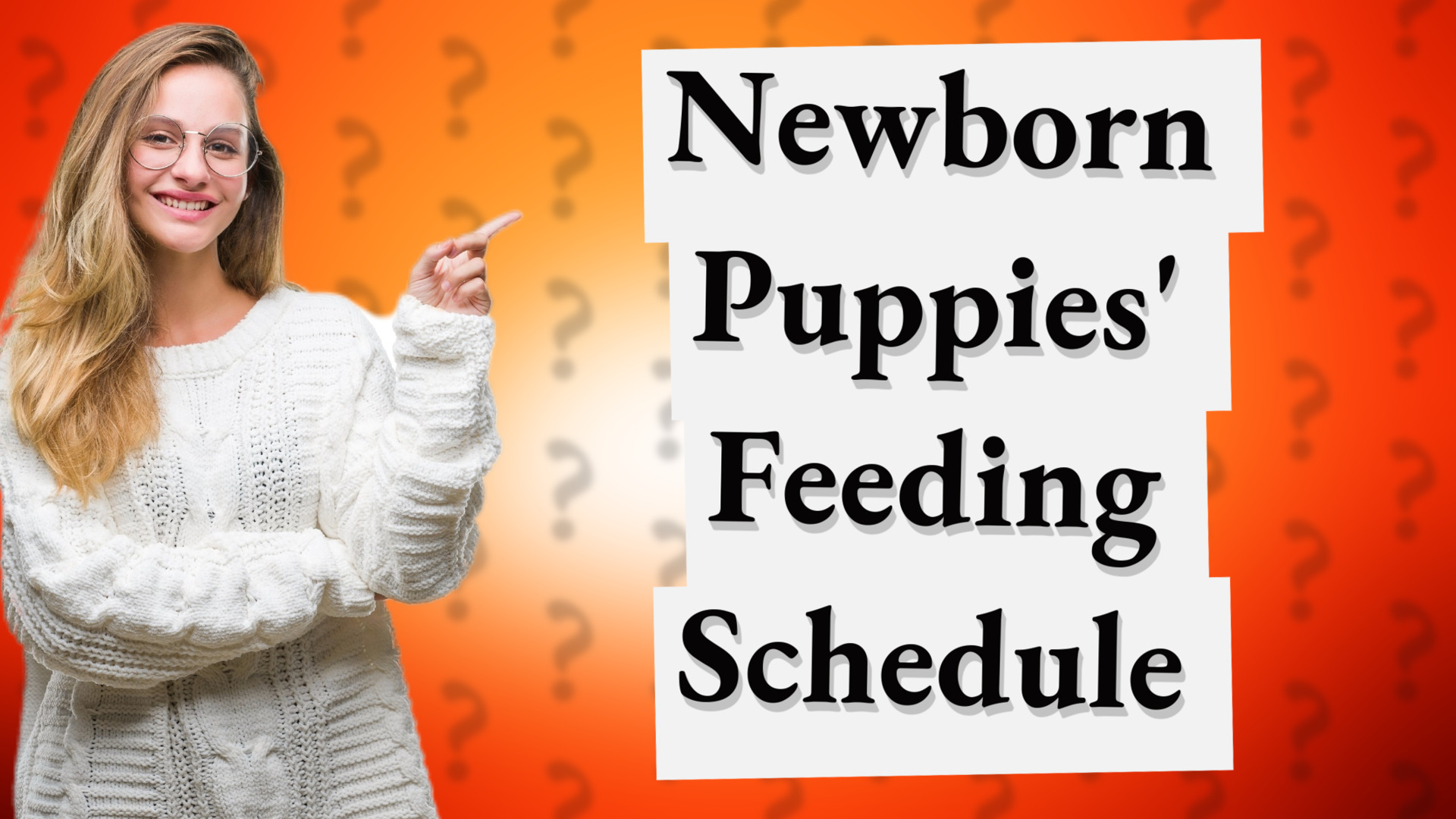 Newborn Puppies' Feeding Schedule